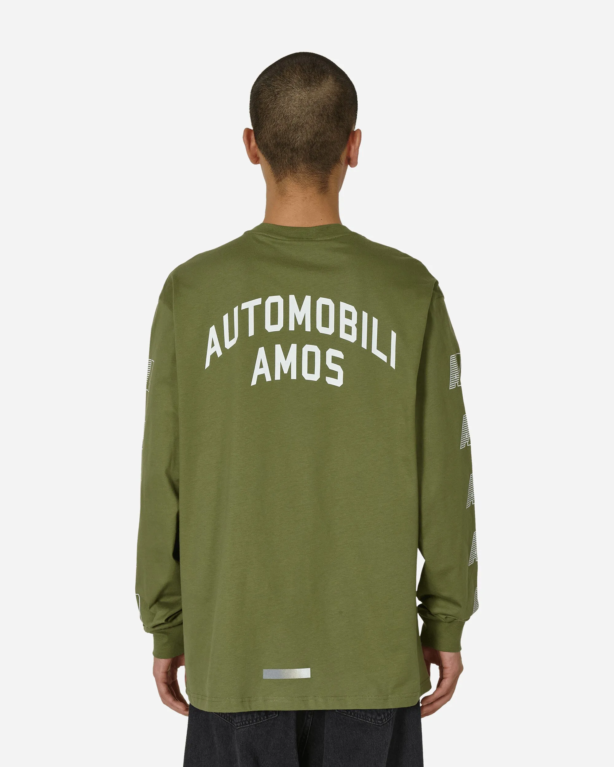 AA Logo Longsleeve T-Shirt Army Green