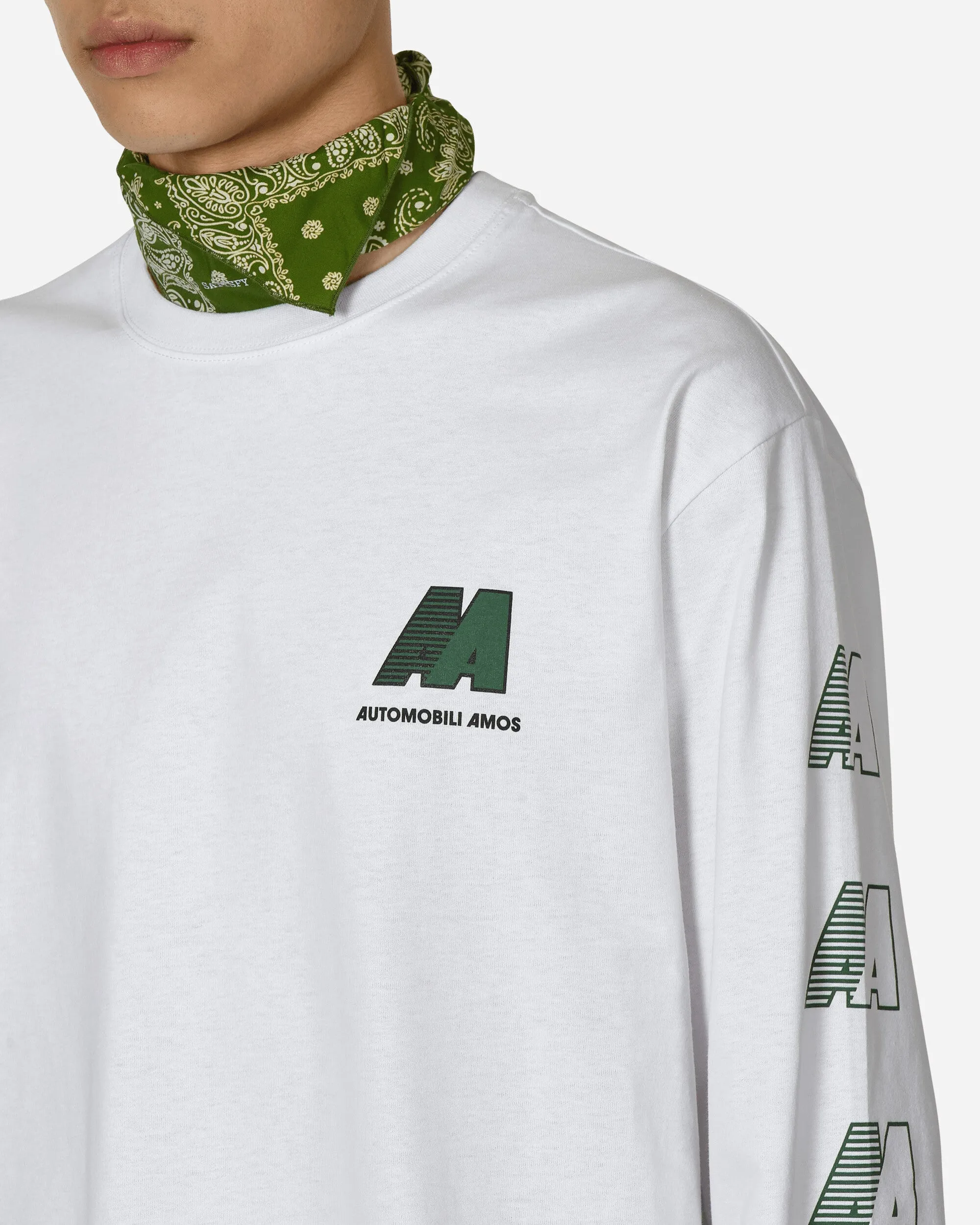 AA Logo Longsleeve T-Shirt White