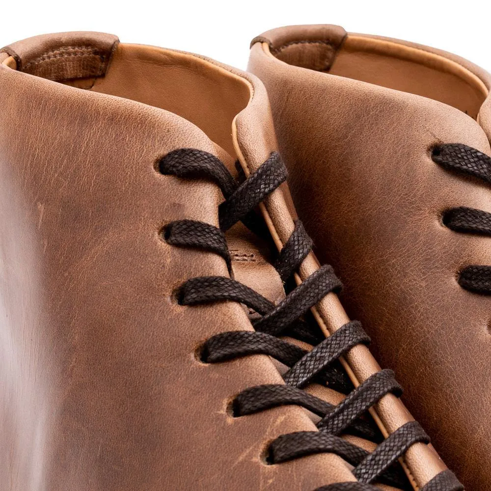 Abington Hi Toe Cap - Horween Natural Chromexcel