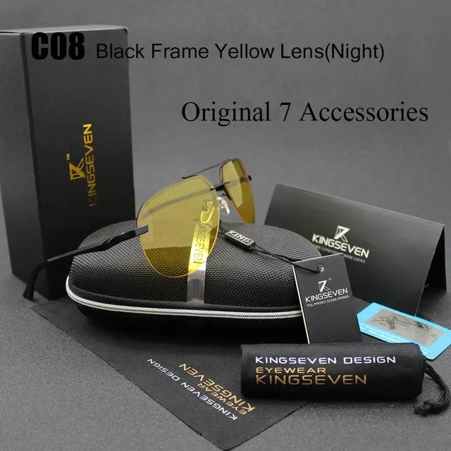 Aluminum Magnesium Polarized UV400 Unisex Sunglasses with Mirror Lens