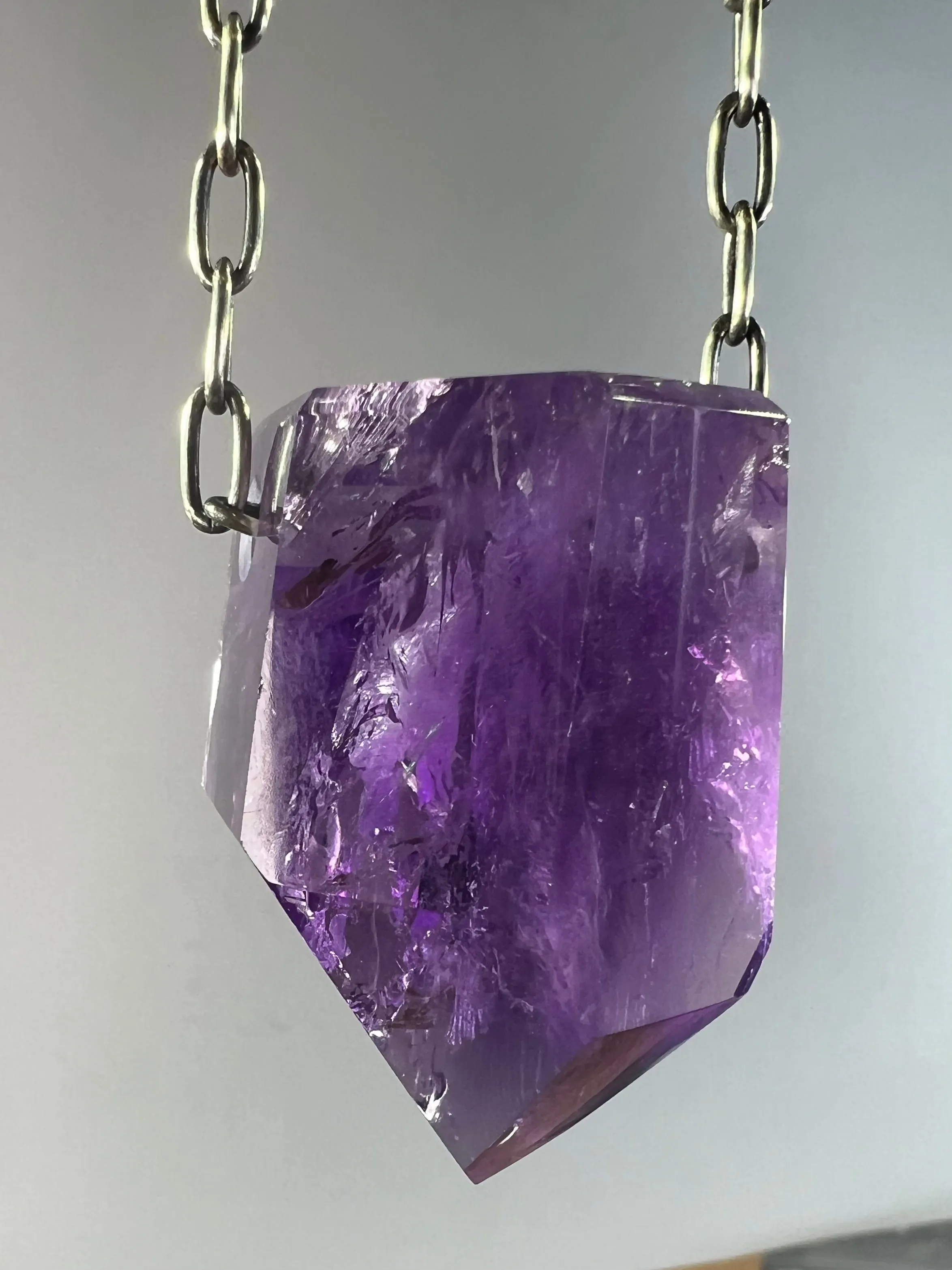 Amethyst Crystal Necklace