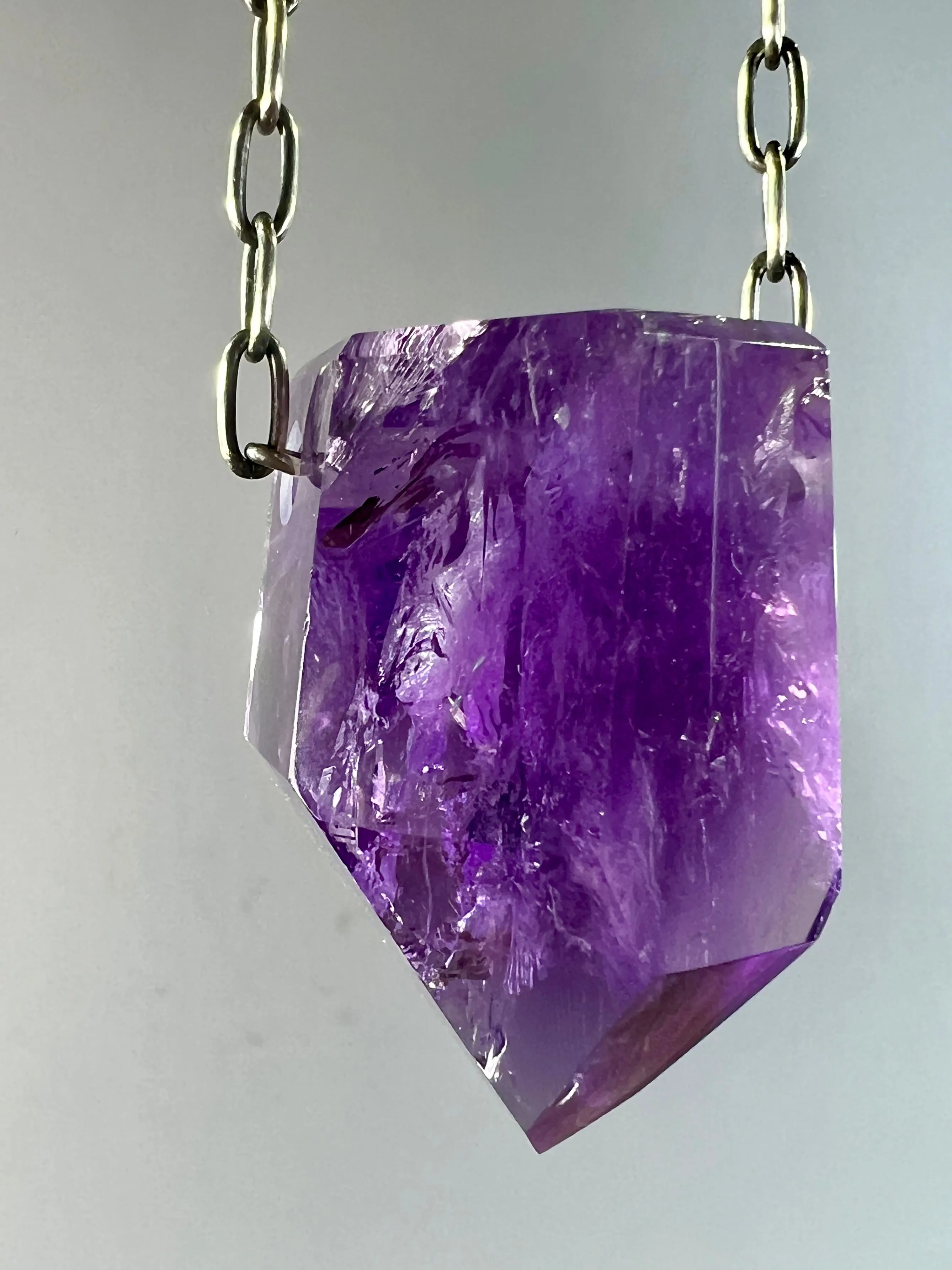 Amethyst Crystal Necklace