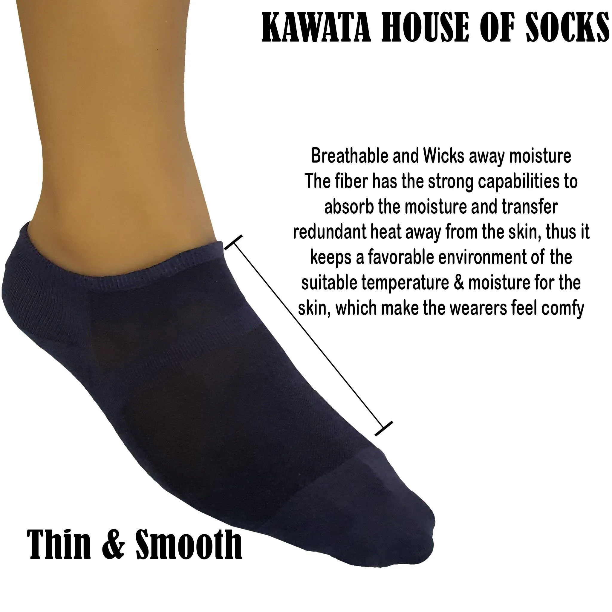 Anti-Odour Loafer Socks Unisex