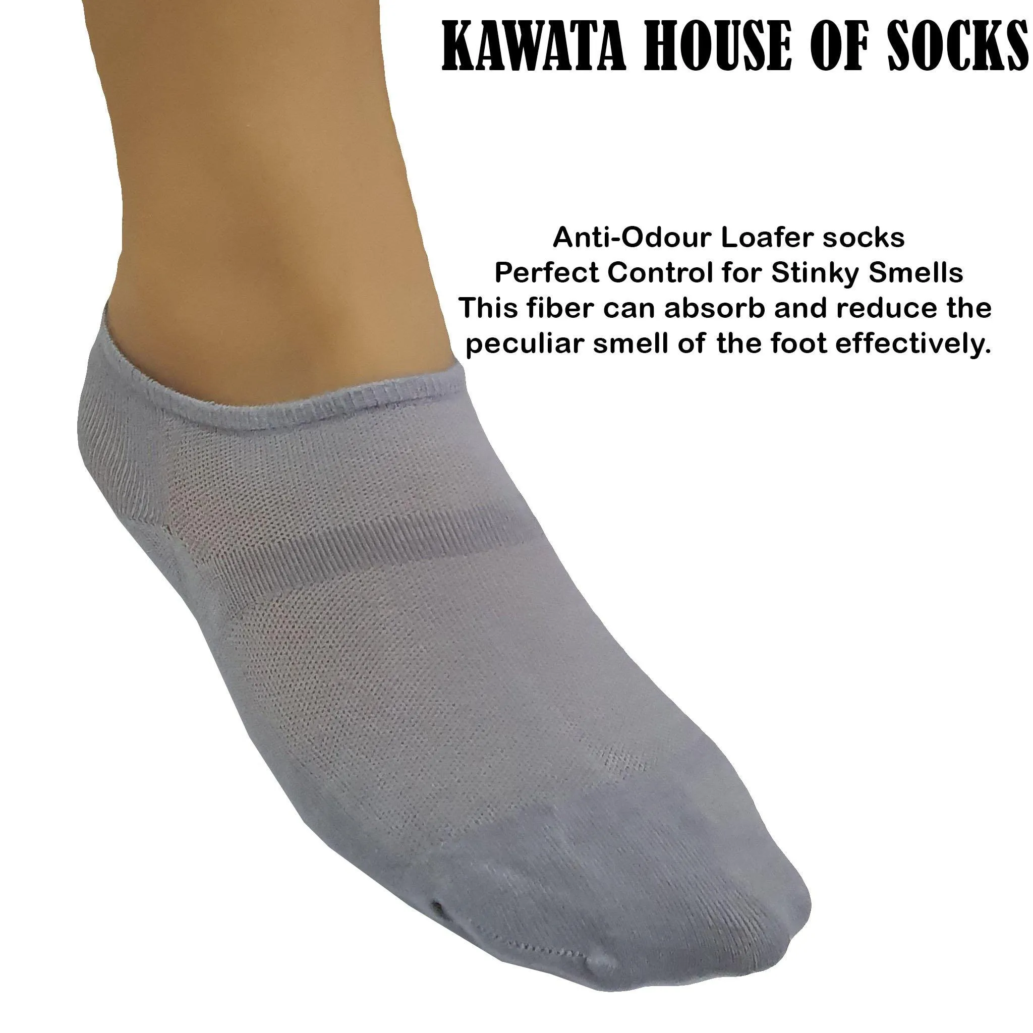 Anti-Odour Loafer Socks Unisex