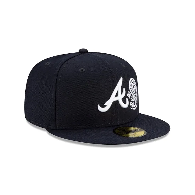 Atlanta Braves Patchwork  59FIFTY Cerrada