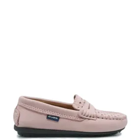 Atlanta Mocassin Pink Heart Penny Loafer