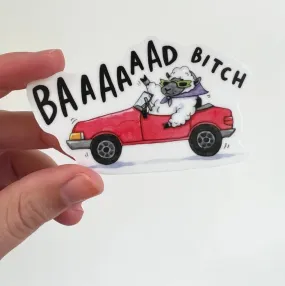 Bad Bitch Sheep Sticker