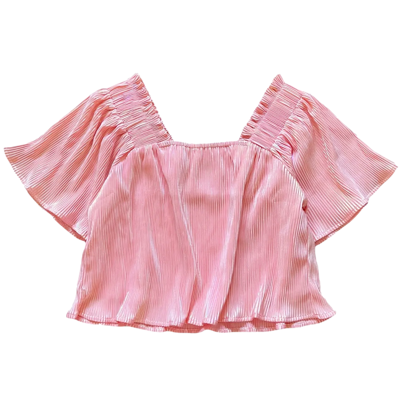 Ballet Pink Flutter Top