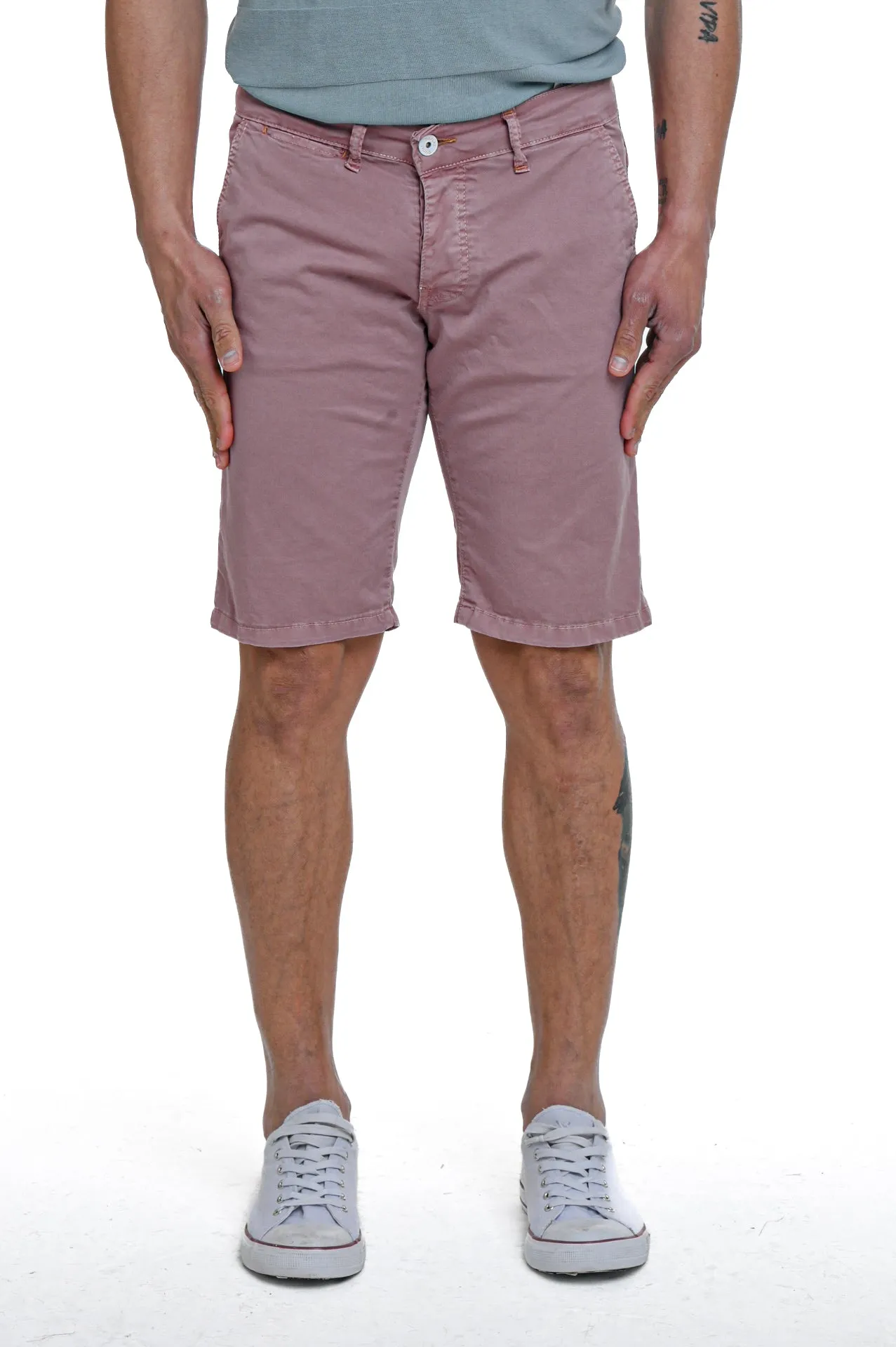 Bermuda in cotone slim Martin Rosa SS24