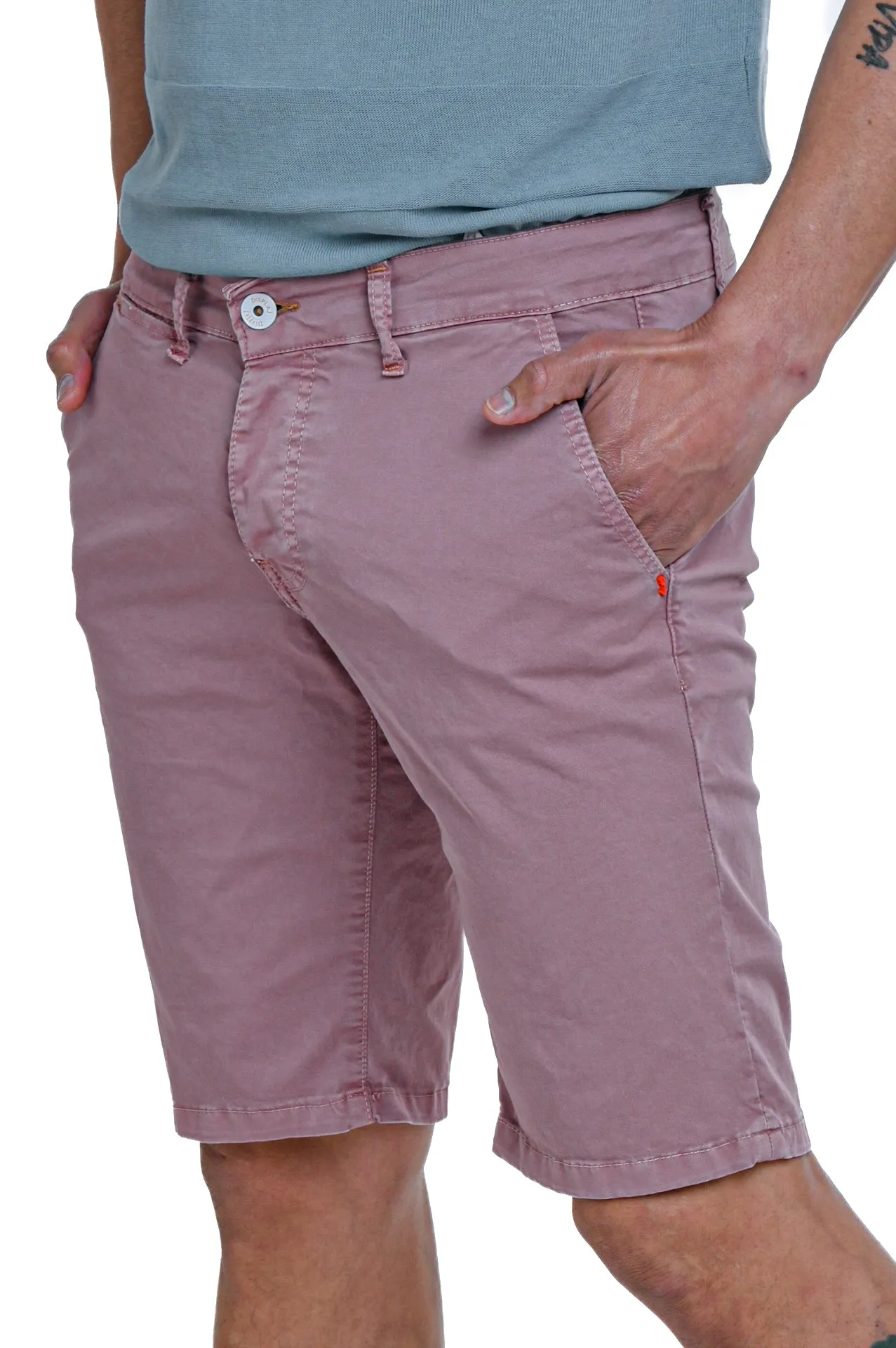 Bermuda in cotone slim Martin Rosa SS24