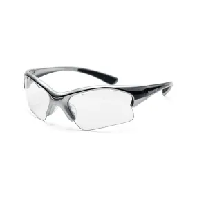 Black Knight Stiletto Eye Guard - Black, Silver