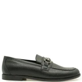 Blublonc Black Buckle Dress Shoe