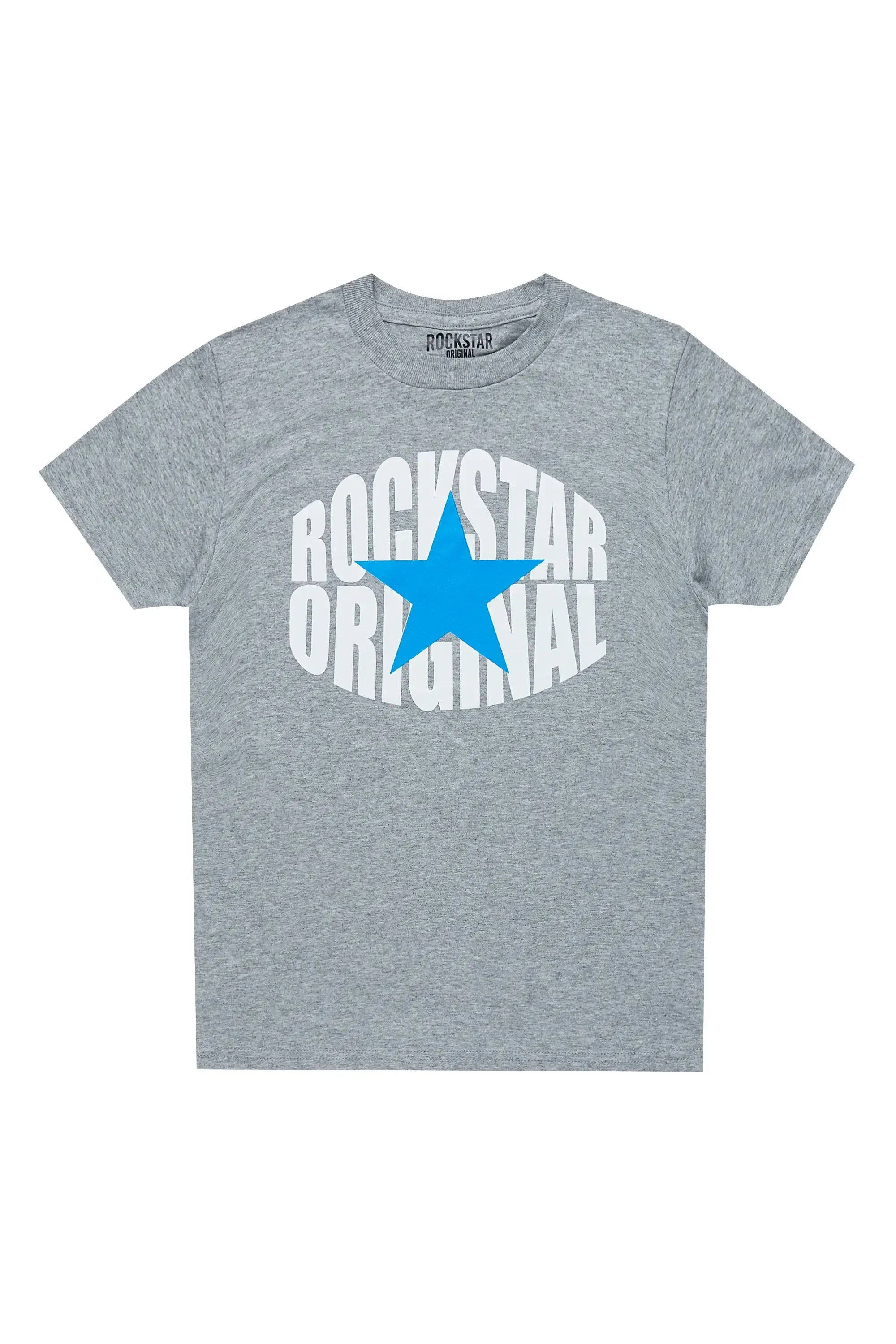 Boys Ezra Grey Graphic T-Shirt