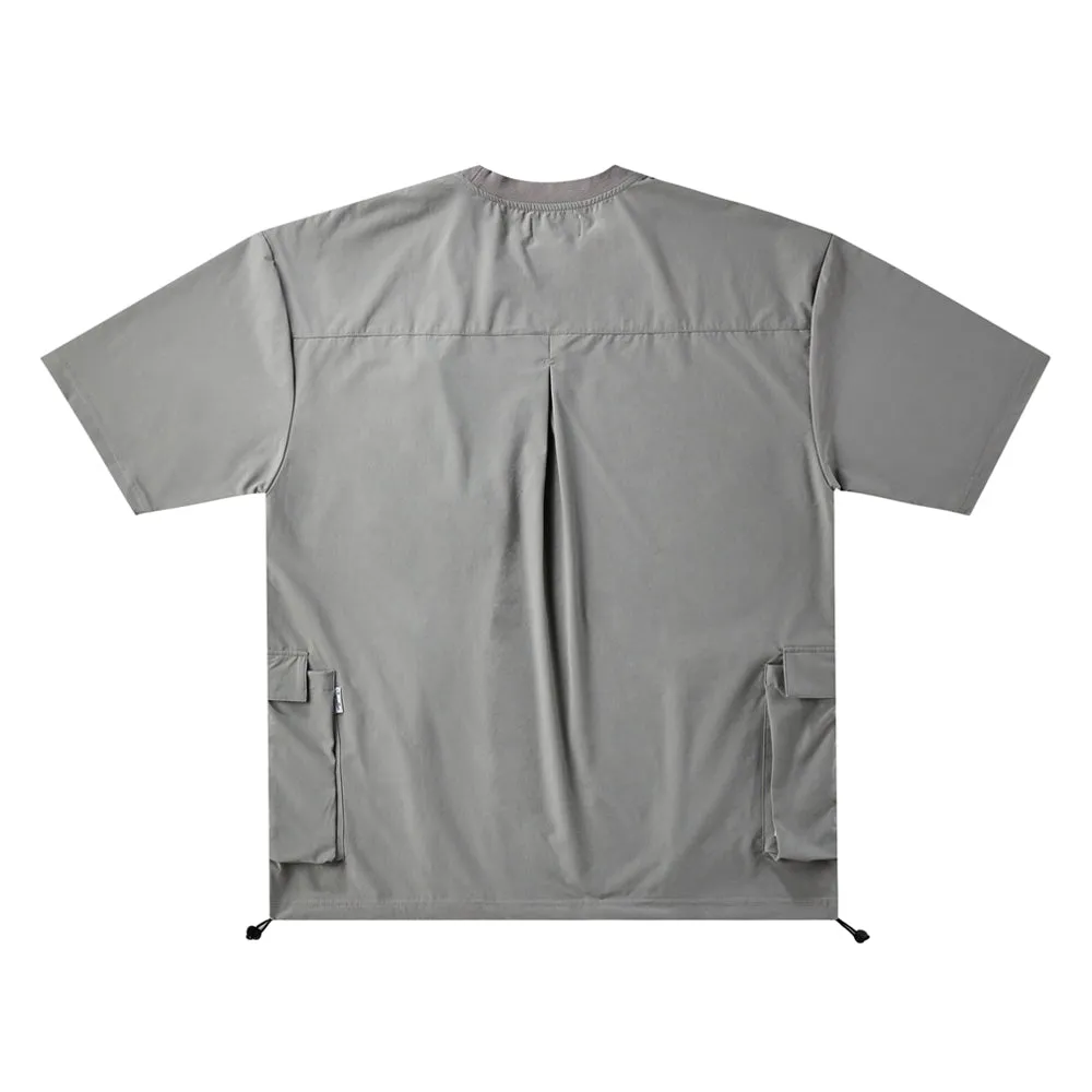 Boysnextdoor Flap Pocket Tee Grey