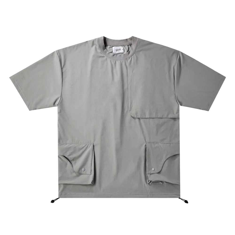 Boysnextdoor Flap Pocket Tee Grey