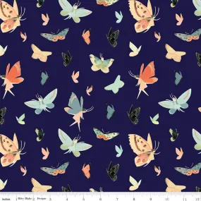 C9084-NAVY Quilting Fabric by Emily Winfield Martin from the Dream World Collection from Riley Blake Designs