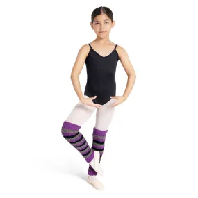 Capezio 18" Striped Pamper Legwarmers