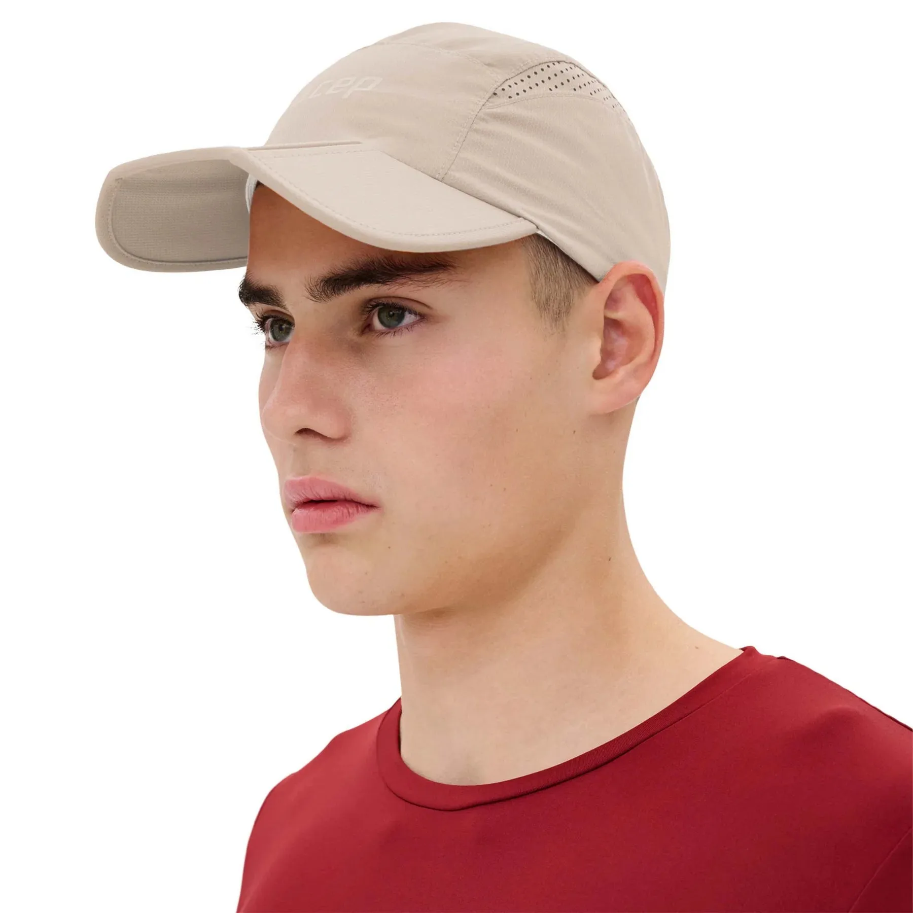 CEP Unisex's Running Cap - Cream