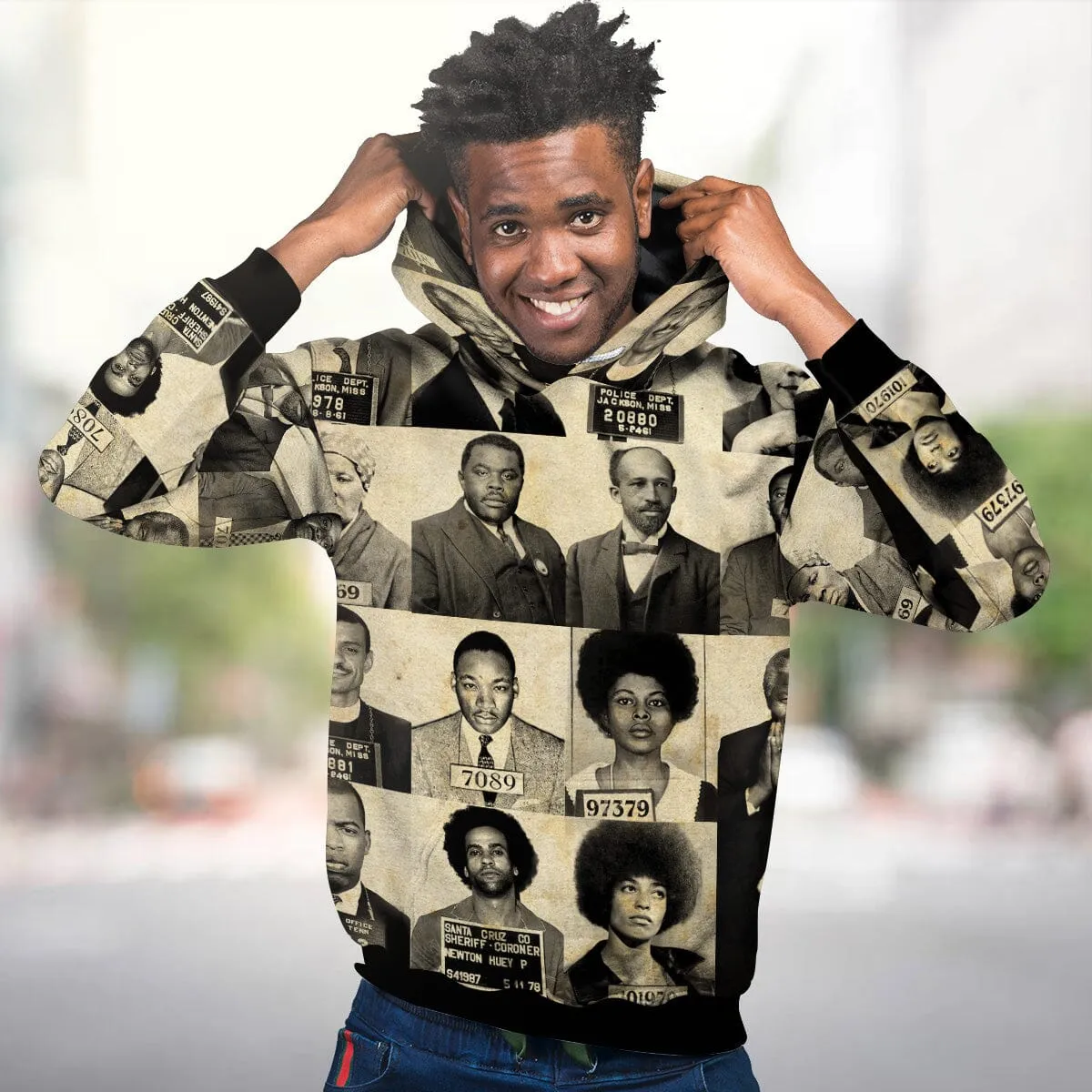 Civil Rights Leaders All-over Hoodie