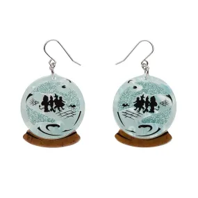 Crystal Ball Earrings