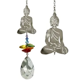 Crystal Fantasy Suncatcher - Buddha