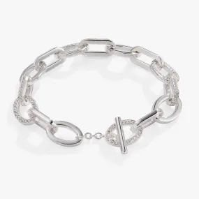 Crystal Toggle Bracelet