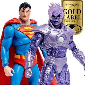 DC Multiverse Exclusive Gold Label Atomic Skull vs. Superman 2-Pack