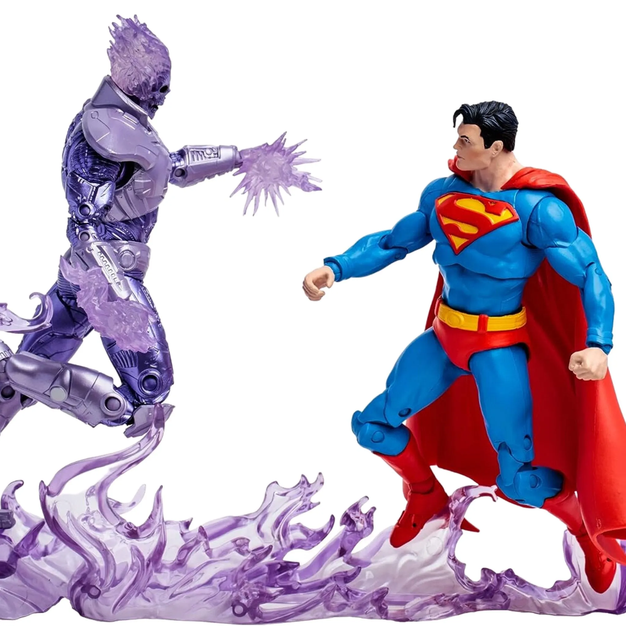 DC Multiverse Exclusive Gold Label Atomic Skull vs. Superman 2-Pack