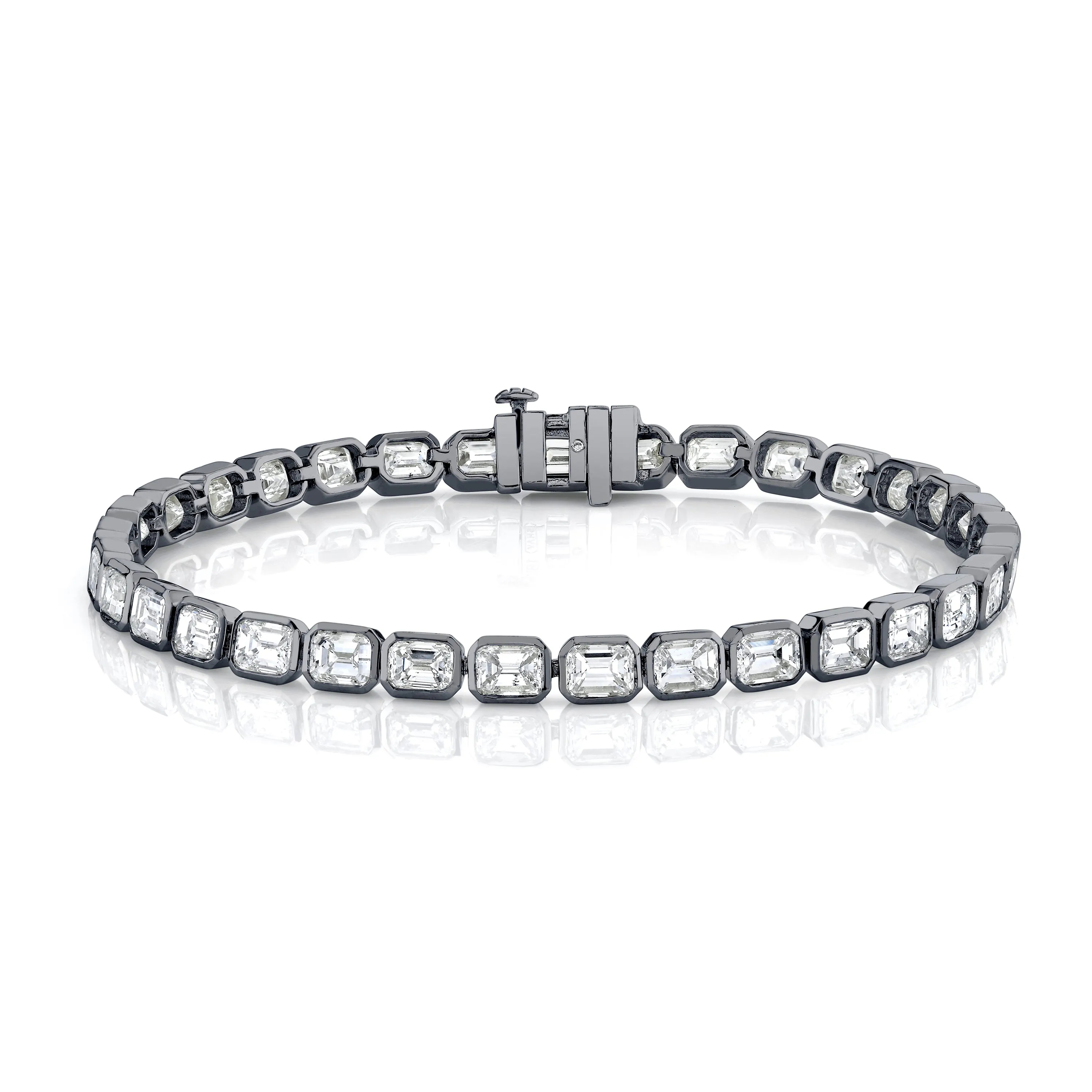 DIAMOND EAST WEST TENNIS BRACELET