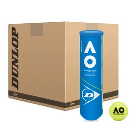 Dunlop Australian Open Tennis Balls - 12 dozen