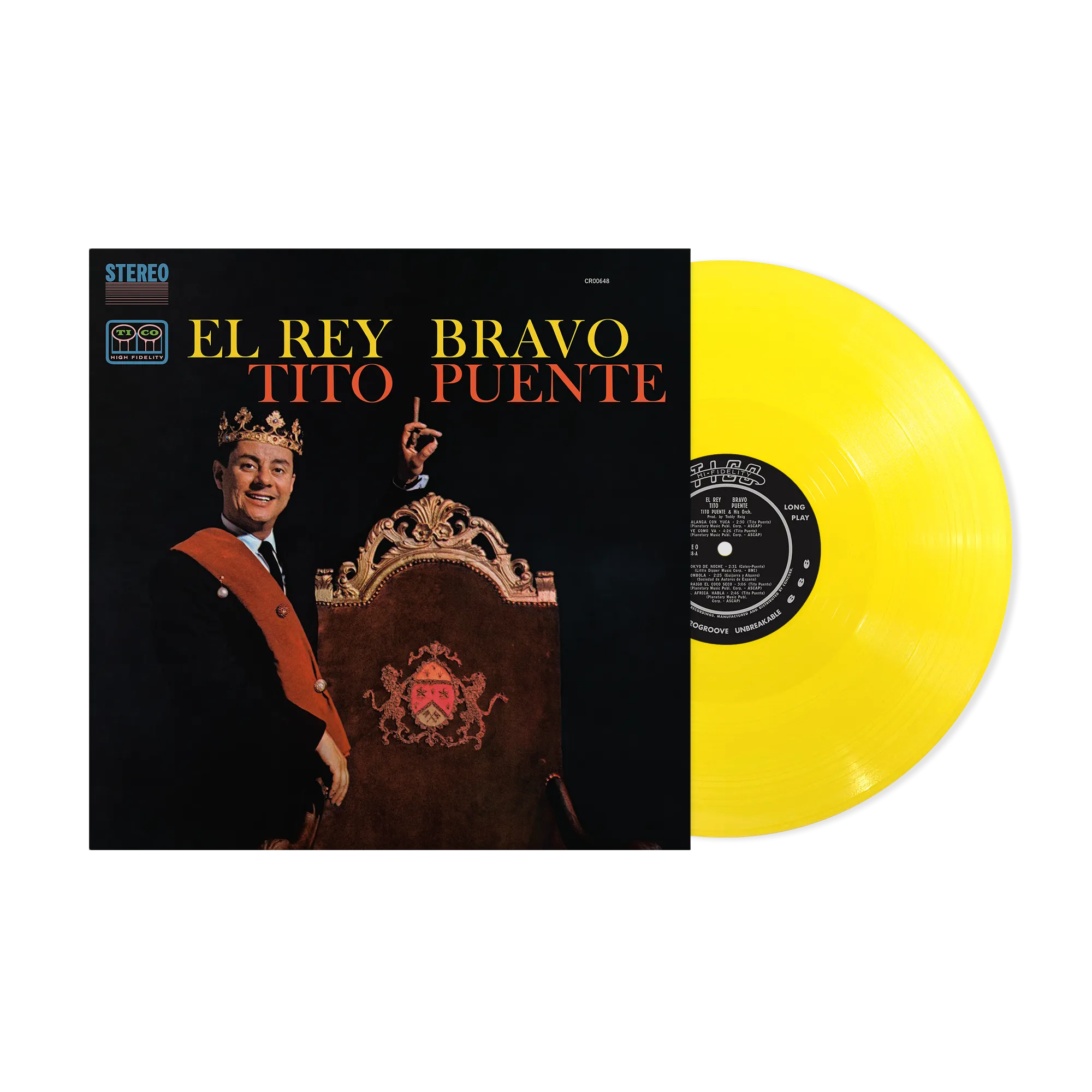 El Rey Bravo (180G Canary Yellow LP – Fania Exclusive)