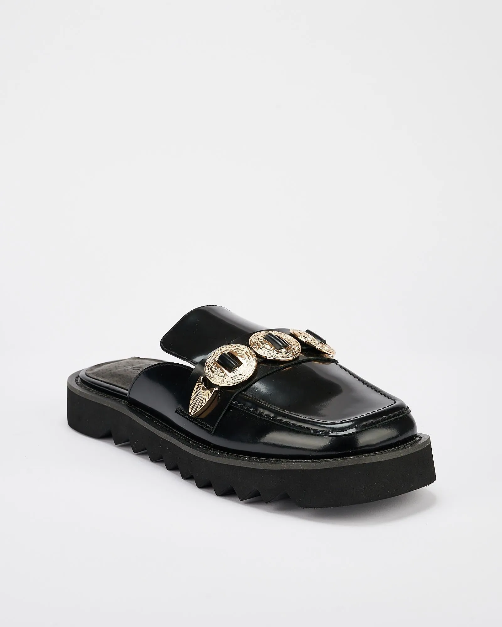 Elana Loafer Black/Gold