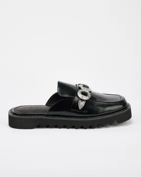 Elana Loafer Black/Silver