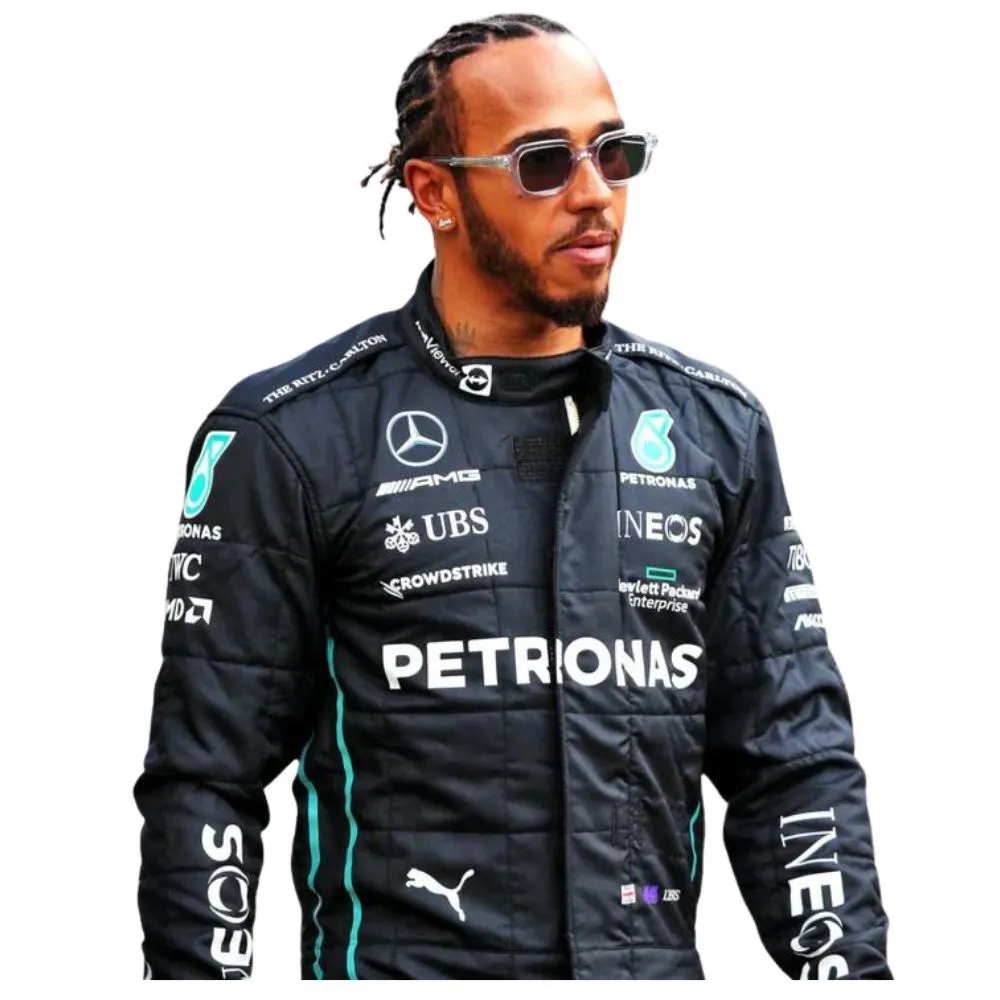 F1 Costume Replica Lewis Hamilton Mercedes 2022