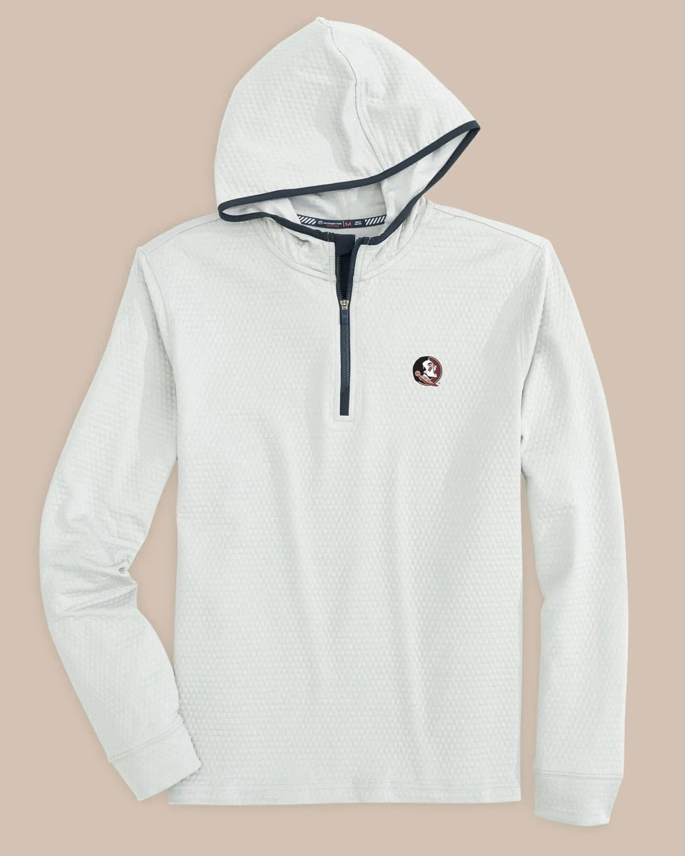 FSU Seminoles Scuttle Heather Quarter Zip Hoodie