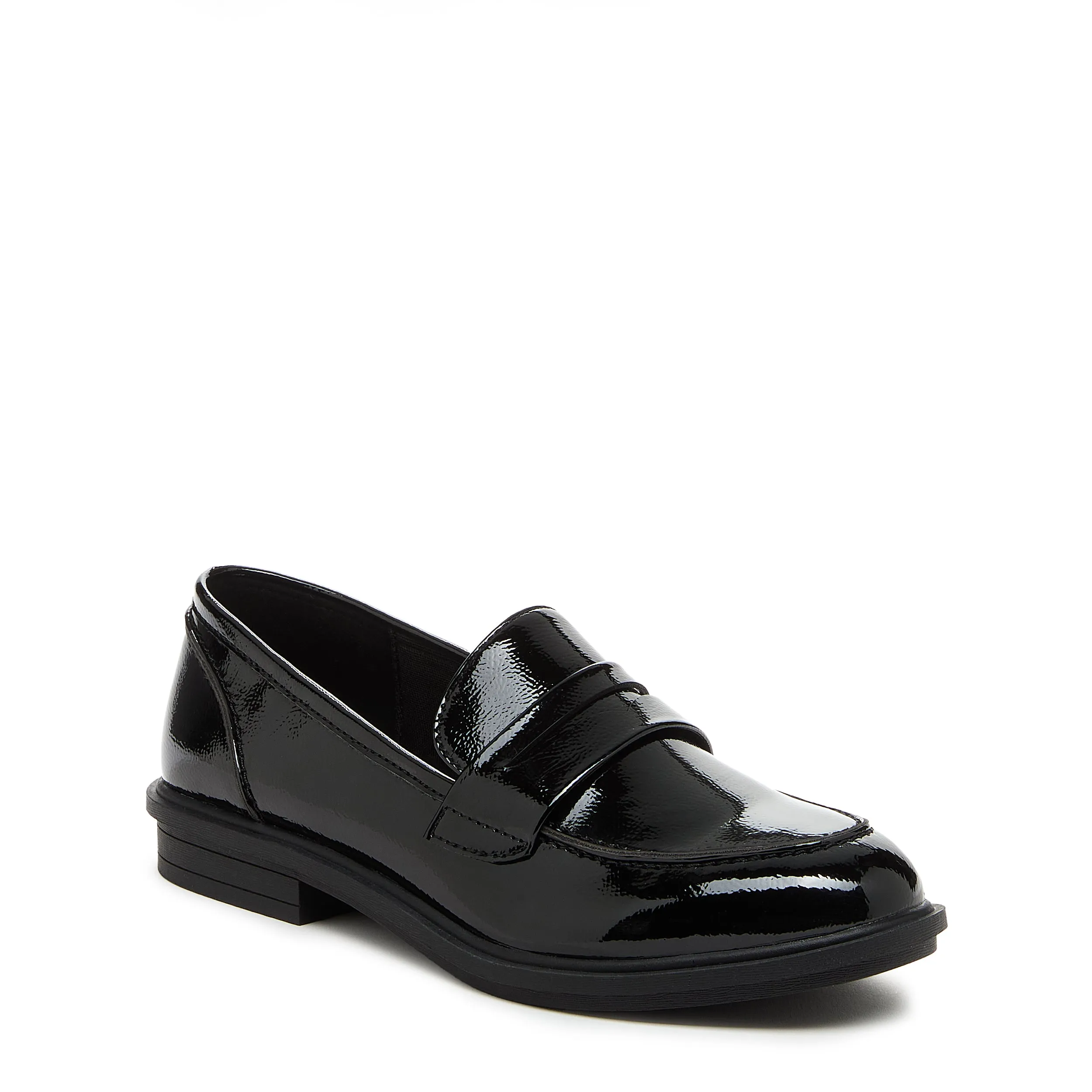 Gabby Black Patent Loafer