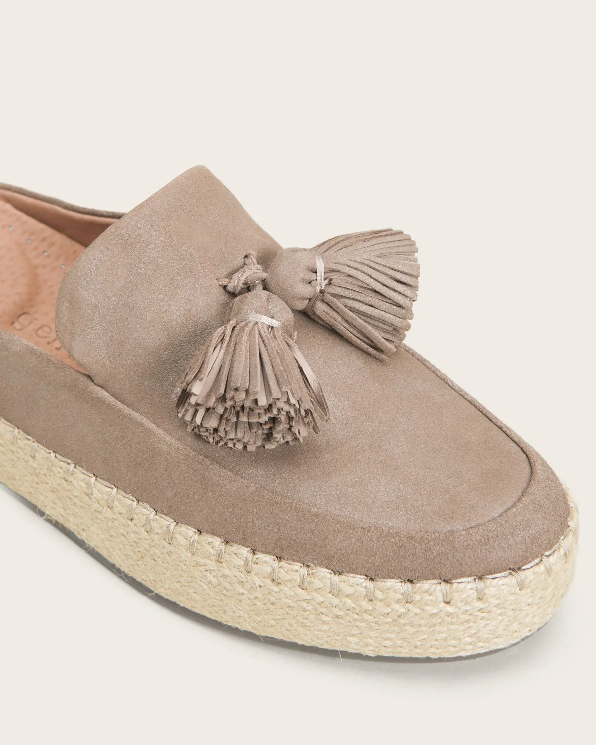 GENTLE SOULS - Rory Loafer Espadrille Mule