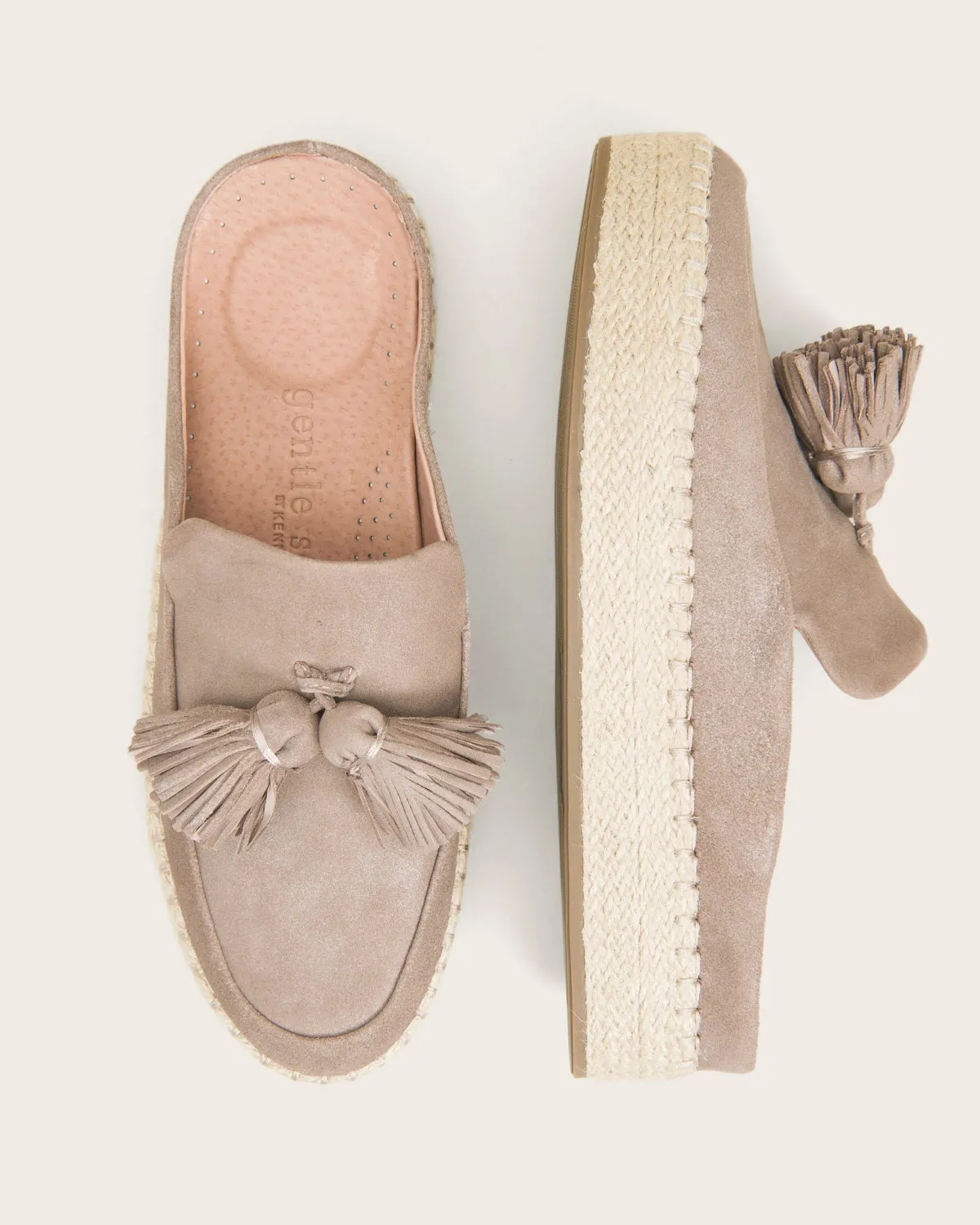 GENTLE SOULS - Rory Loafer Espadrille Mule