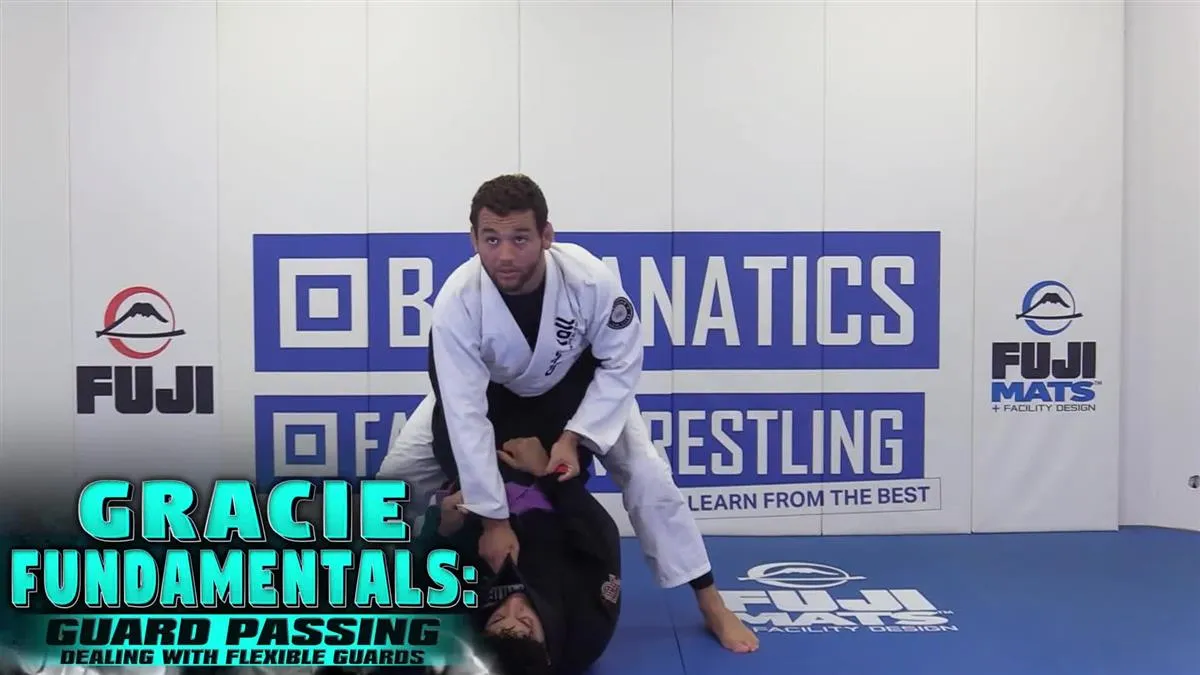 Gracie Fundamentals: Guard Passing - Dealing With Flexible Guards by Rayron Gracie