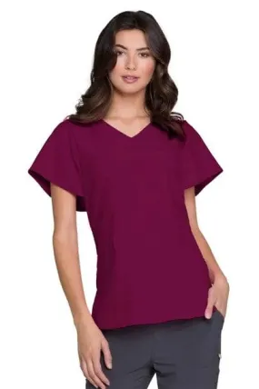 HeartSoul Love Always V-Neck Top Wine HS735WNPS