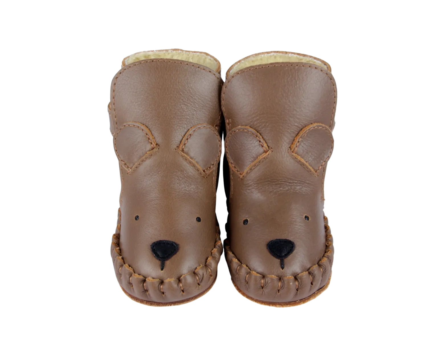 Kapi Classic Booties | Bear | Cognac Classic Leather