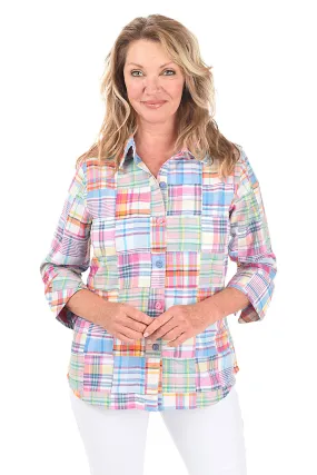 Marley Plaid Patches Shirt