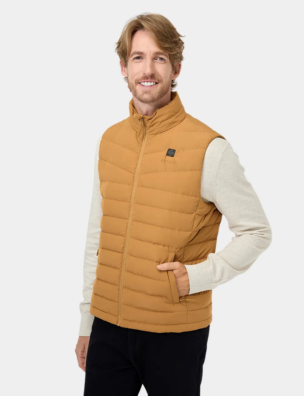 Men's Heated Lightweight Down Vest (Apparel Only)