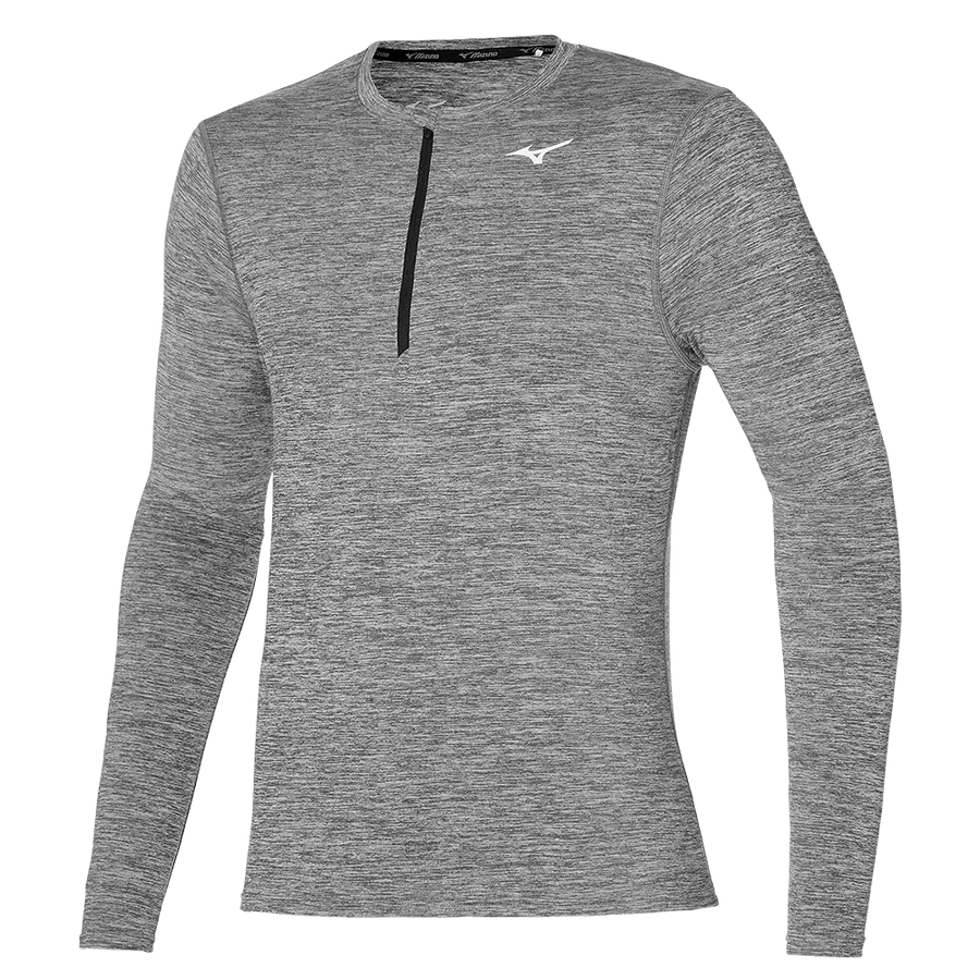 Mizuno Impulse Core Long Sleeve Half-Zip Mens | Magnet