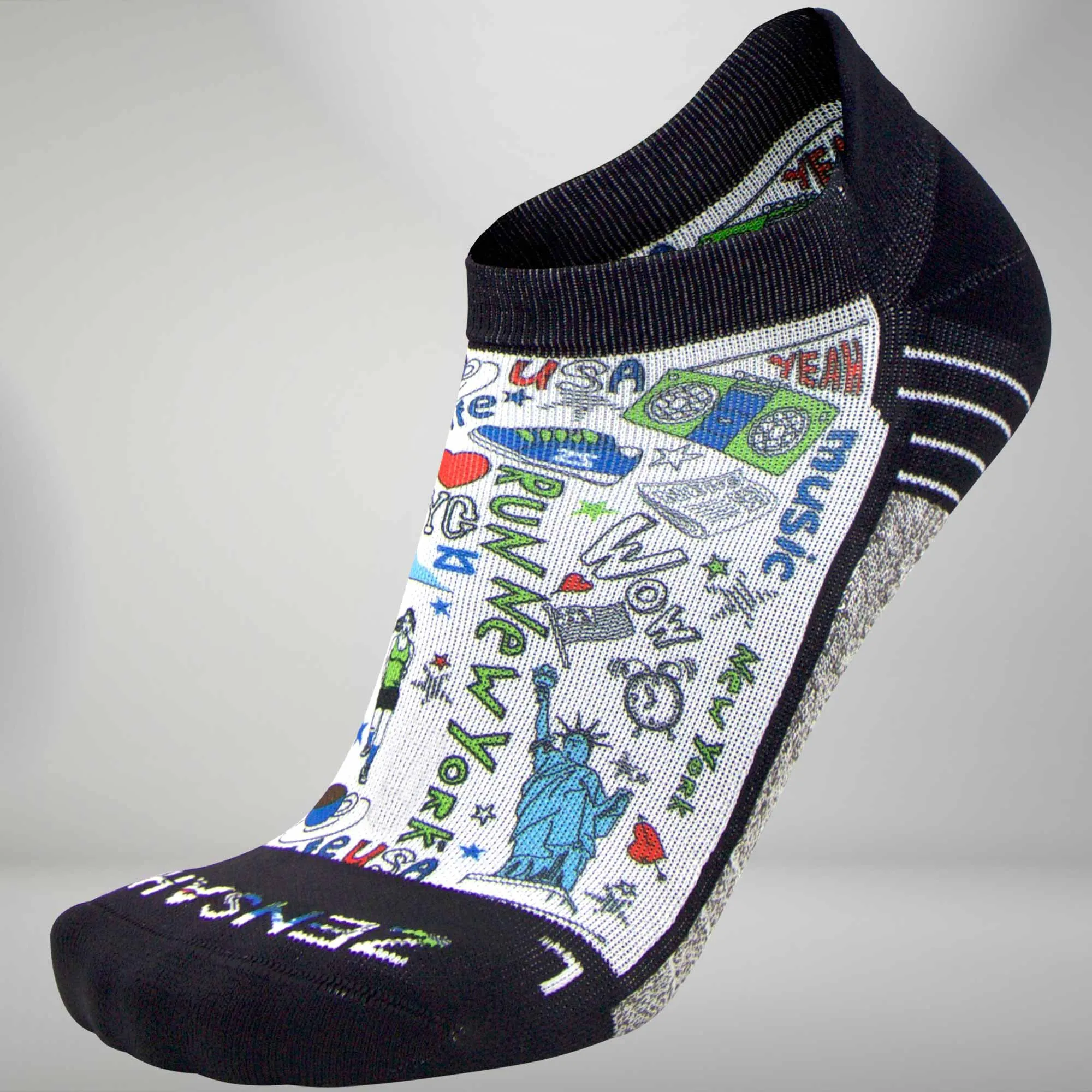 New York Doodle Socks (No Show)