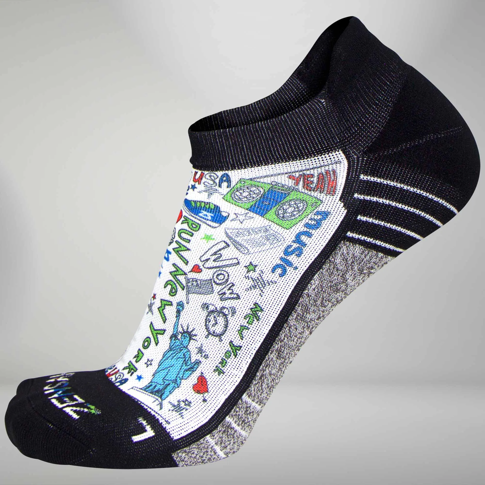 New York Doodle Socks (No Show)