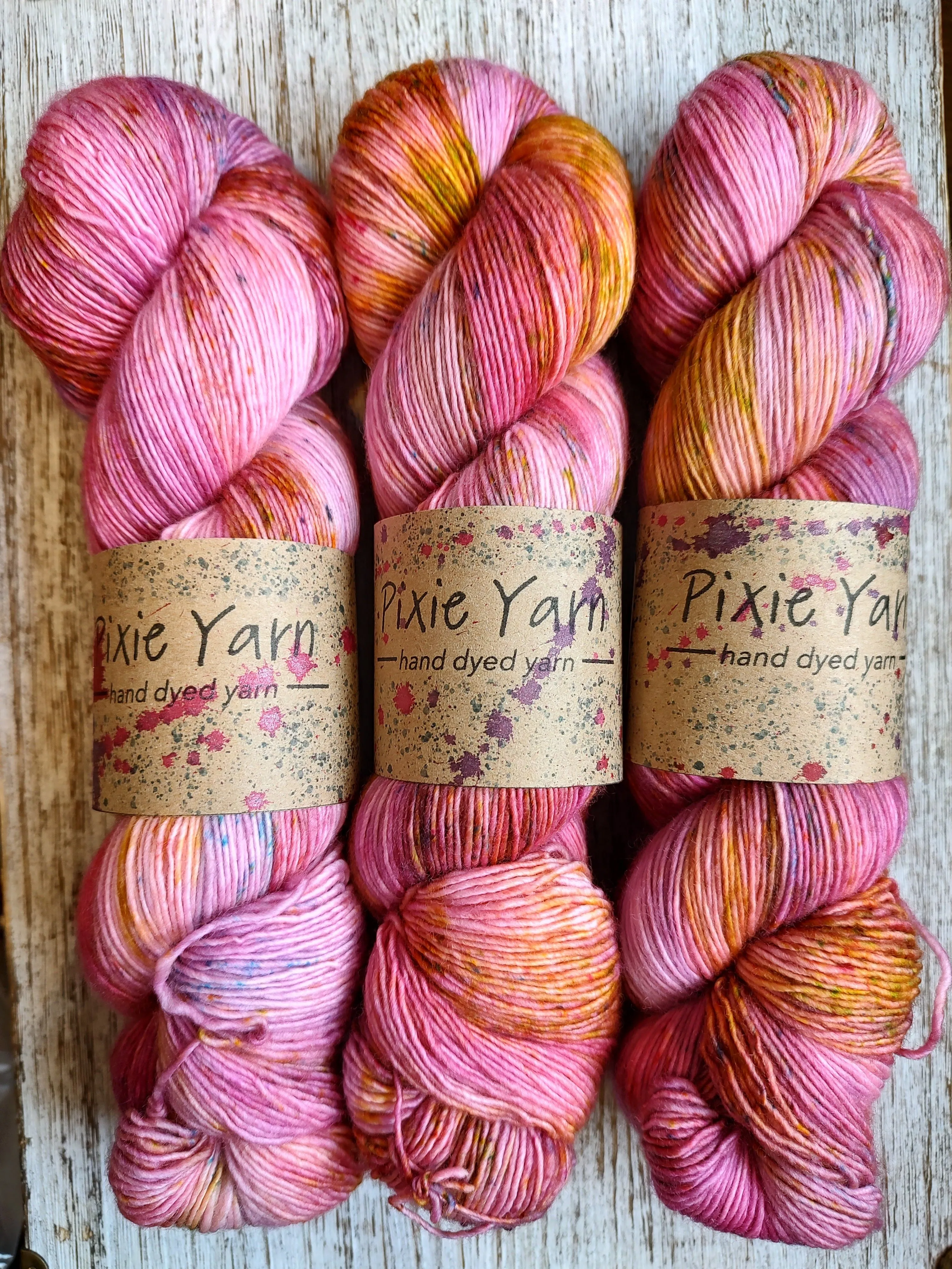 Pixie Yarn Merino Singles 4 ply