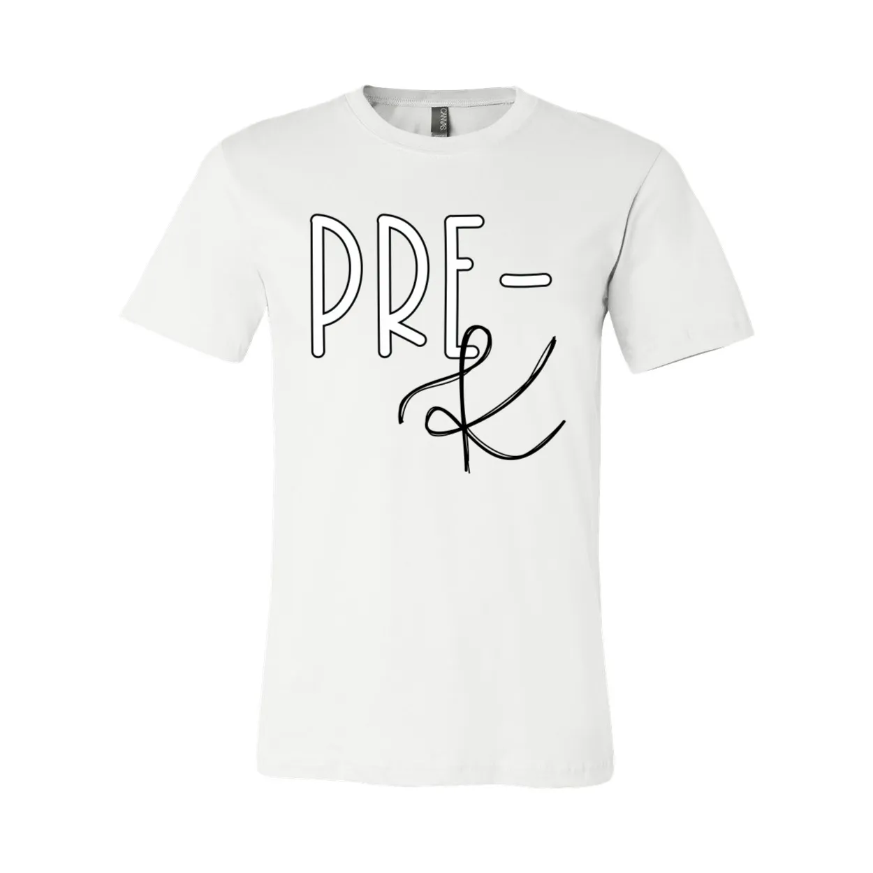 Pre-K Block Script T-Shirt