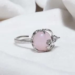 Rose Quartz Ring