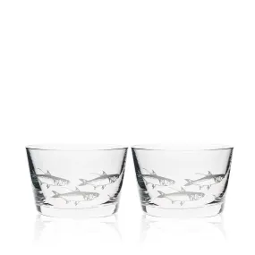 School of Fish Tidbit Bowls, Set of 2